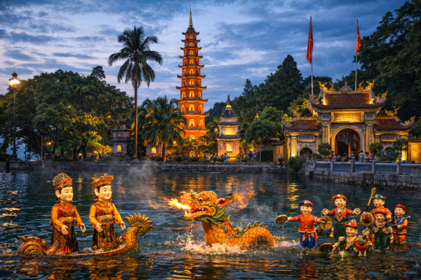 越南河內5日(越捷航空)